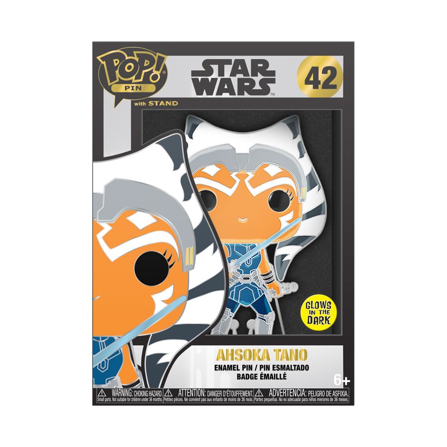 Star Wars: Clone Wars - Ahsoka 6" Pop! Pin