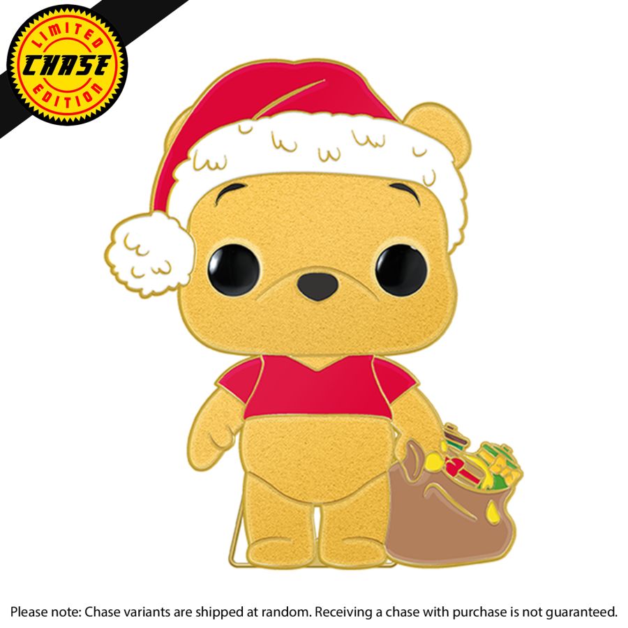 Disney - Winnie the Pooh Holiday Glow Enamel Pop! Pin