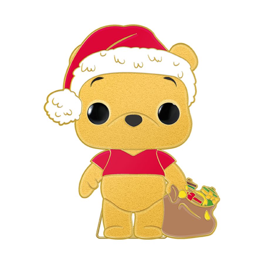 Disney - Winnie the Pooh Holiday Glow Enamel Pop! Pin