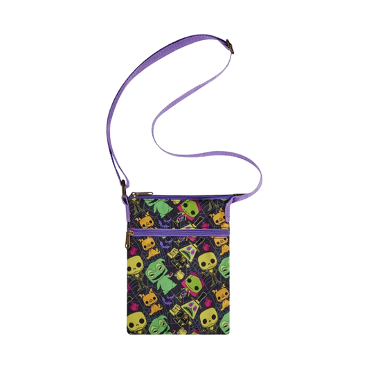 The Nightmare Before Christmas - Blacklight Passport Crossbody