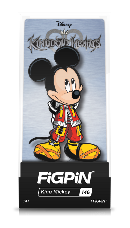 Kingdom Hearts: King Mickey FiGPiN #146 - Ozzie Collectables