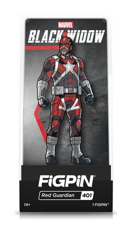 Black Widow - Red Guardian 3" Collectors FigPin #401
