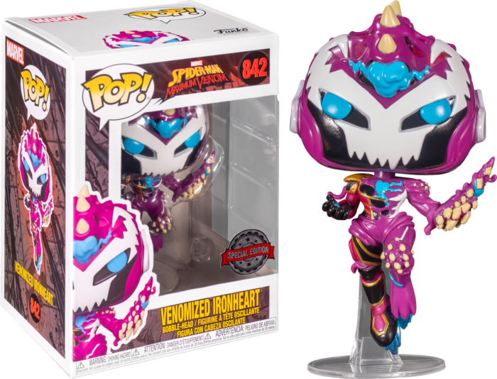 Spider-Man Maximum Venom - Venomized Ironheart US Exclusive Pop! Vinyl