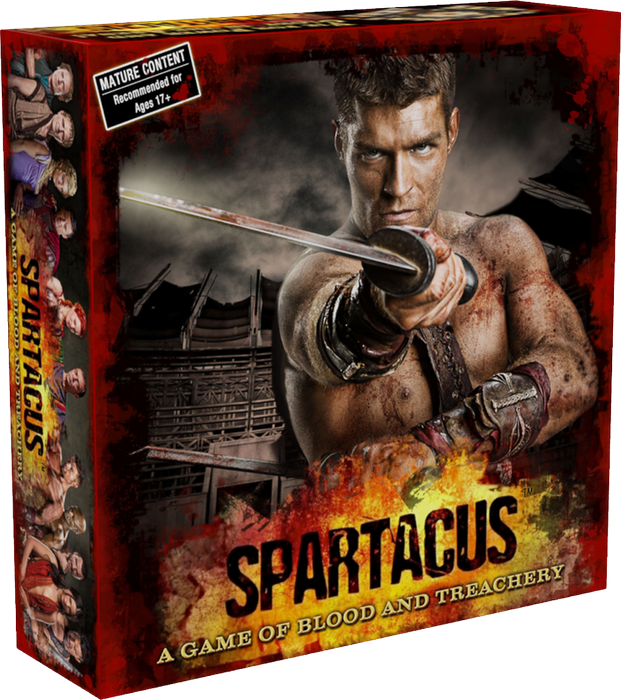 Spartacus - A Game of Blood & Treachery Board Game