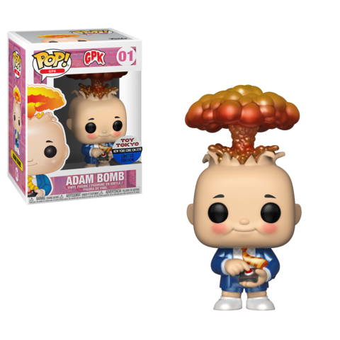 Adam Bomb - Garbage Pail Kids Toy Tokyo Stickered 2018 New York Fall Convention Pop! Vinyl #01 - Ozzie Collectables