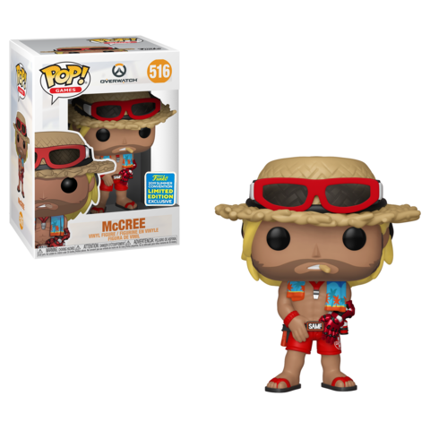 Overwatch - McCree Summer Skin SDCC 2019 US Exclusive Pop! Vinyl - Ozzie Collectables