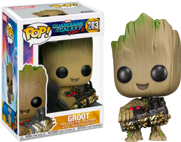 Guardians of the Galaxy: Vol. 2 - Groot with Bomb US Exclusive Pop! Vinyl #263