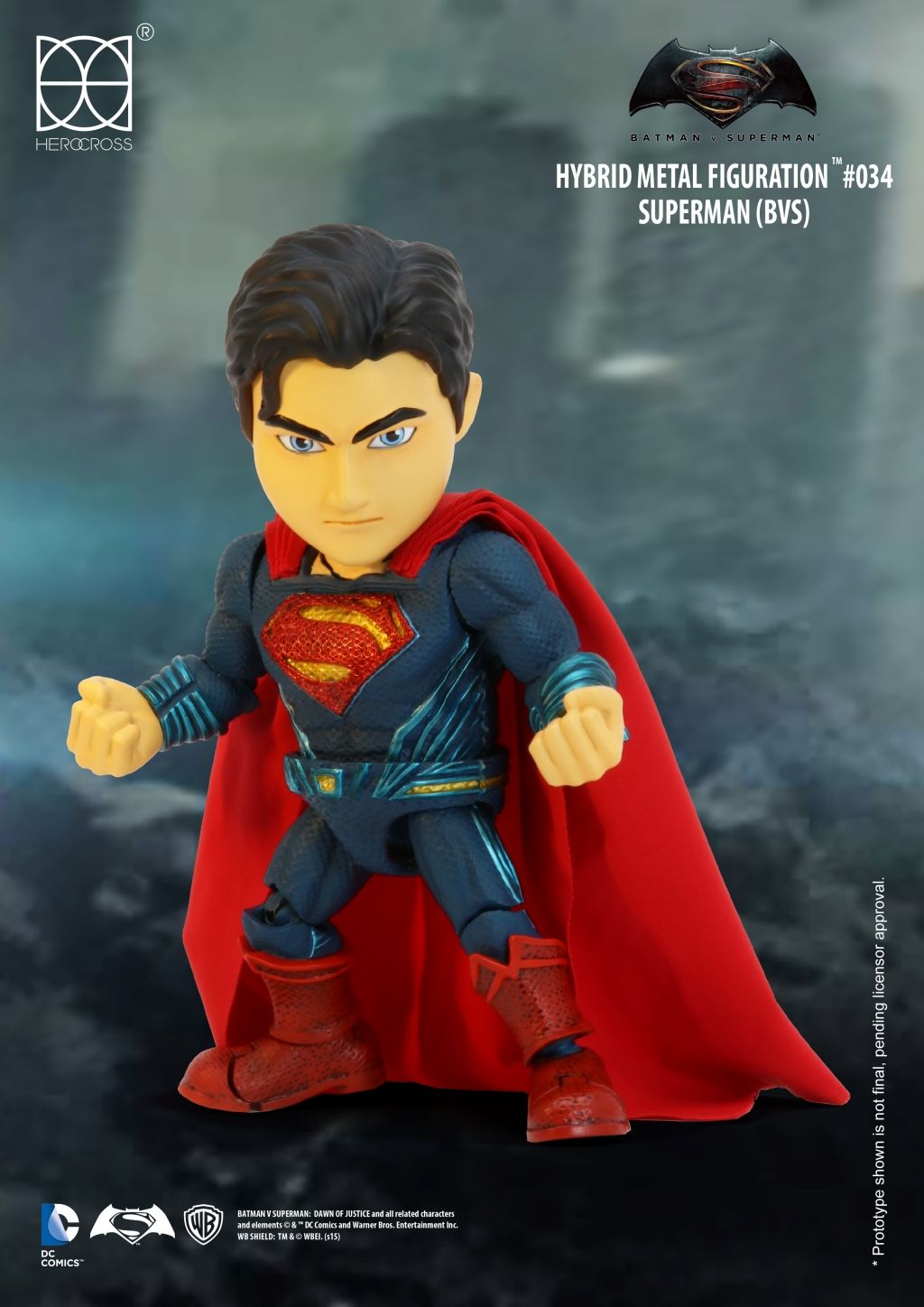 Batman v Superman: Dawn of Justice - Superman Hybrid Metal Figuration - Ozzie Collectables