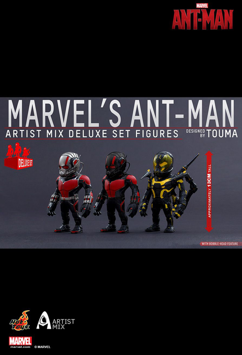 Ant-Man - Artist Mix Deluxe Set of 3 - Ozzie Collectables