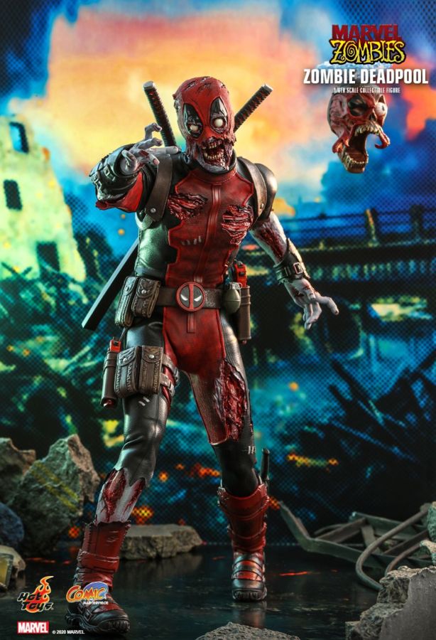 Marvel Zombies - Deadpool 1:6 Scale 12" Action Figure