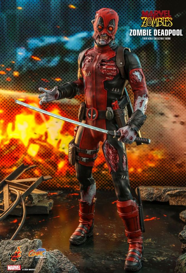 Marvel Zombies - Deadpool 1:6 Scale 12" Action Figure