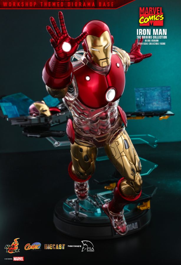 Iron Man - Iron Man Origins Deluxe 1:6 Scale 12" Diecast Action Figure