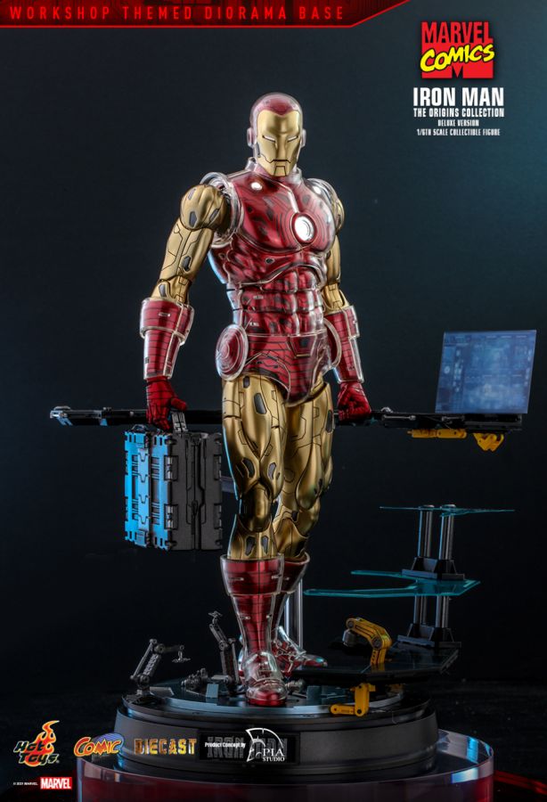 Iron Man - Iron Man Origins Deluxe 1:6 Scale 12" Diecast Action Figure