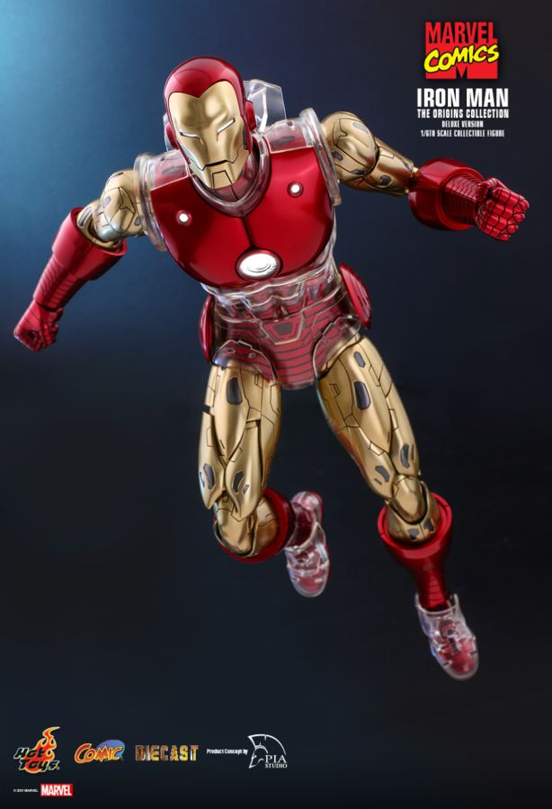 Iron Man - Iron Man Origins Deluxe 1:6 Scale 12" Diecast Action Figure