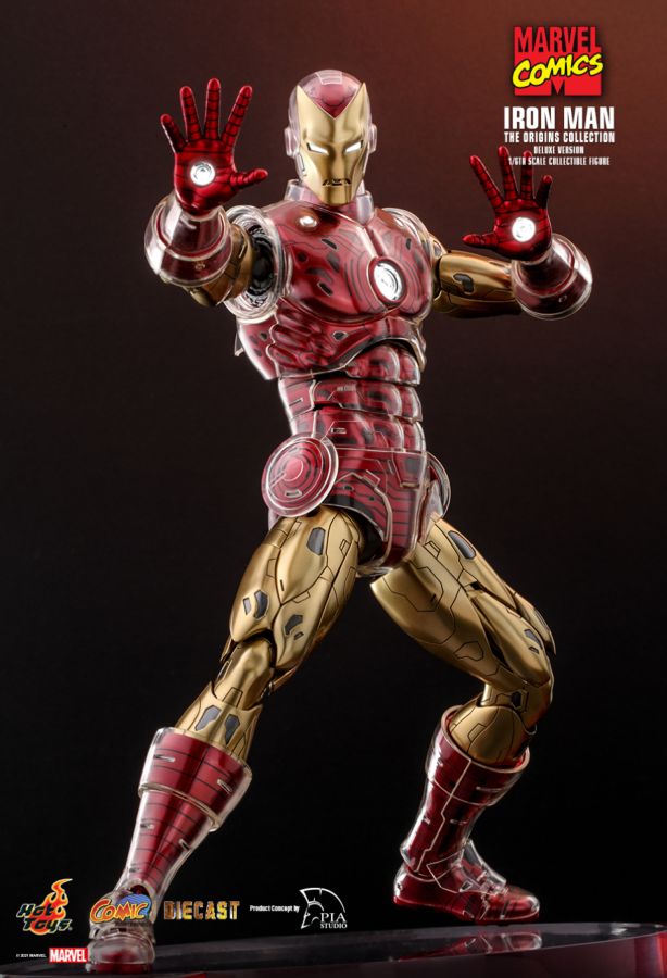 Iron Man - Iron Man Origins Deluxe 1:6 Scale 12" Diecast Action Figure
