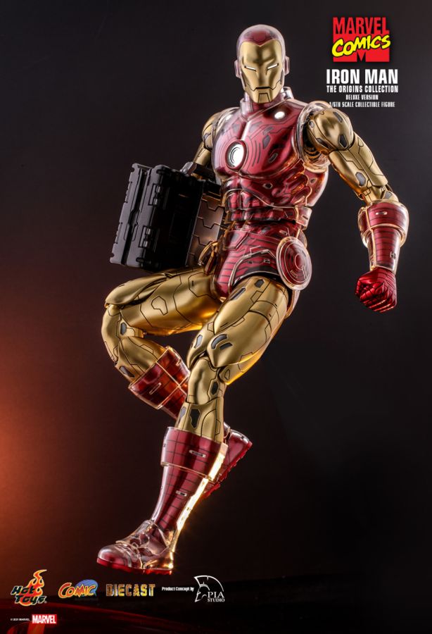 Iron Man - Iron Man Origins Deluxe 1:6 Scale 12" Diecast Action Figure
