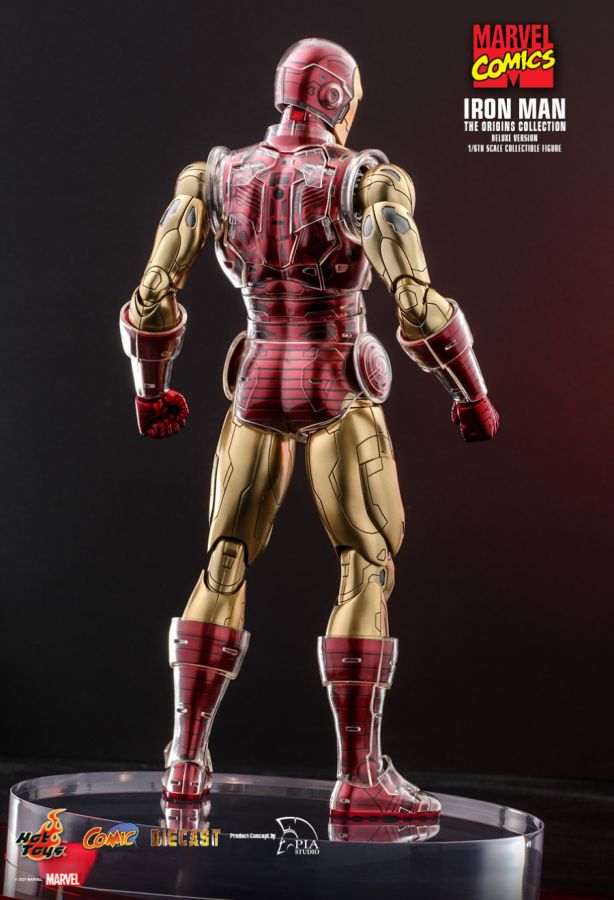 Iron Man - Iron Man Origins Deluxe 1:6 Scale 12" Diecast Action Figure
