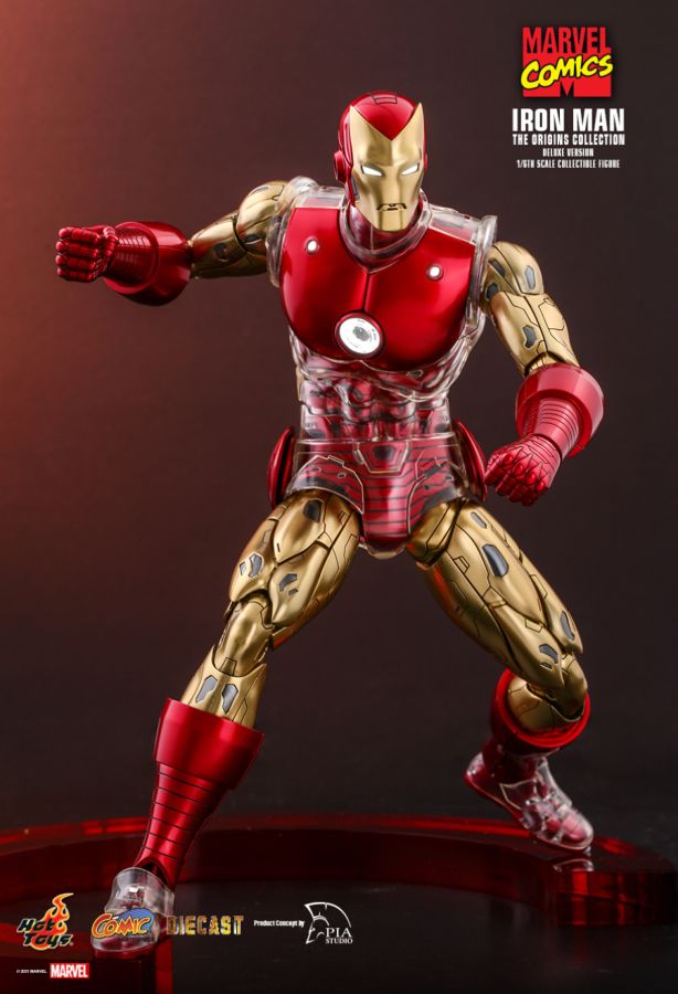 Iron Man - Iron Man Origins Deluxe 1:6 Scale 12" Diecast Action Figure