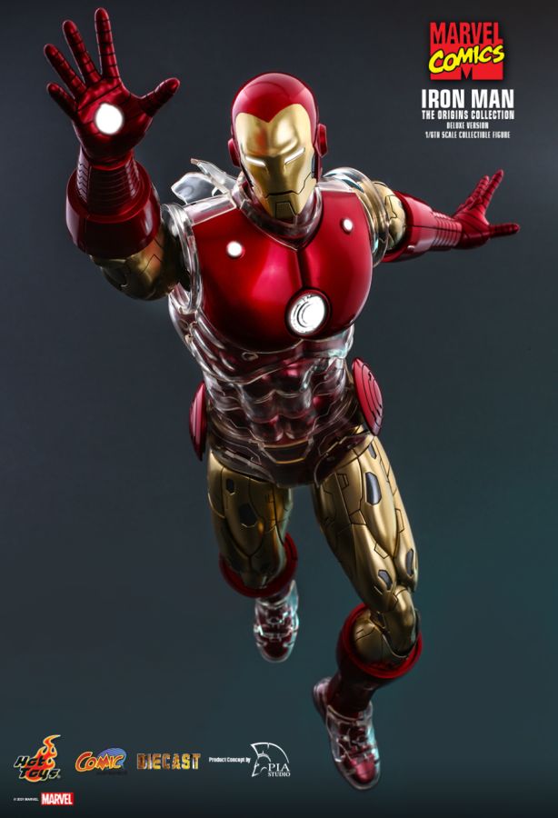 Iron Man - Iron Man Origins Deluxe 1:6 Scale 12" Diecast Action Figure