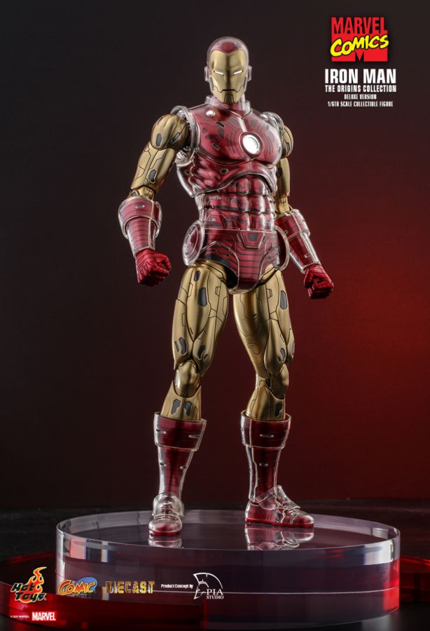 Iron Man - Iron Man Origins Deluxe 1:6 Scale 12" Diecast Action Figure
