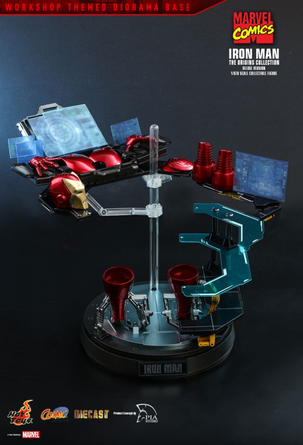 Iron Man - Iron Man Origins Deluxe 1:6 Scale 12" Diecast Action Figure