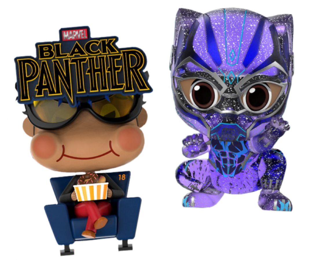 Black Panther (2018) - Movbi & Black Panther Cosbaby Set