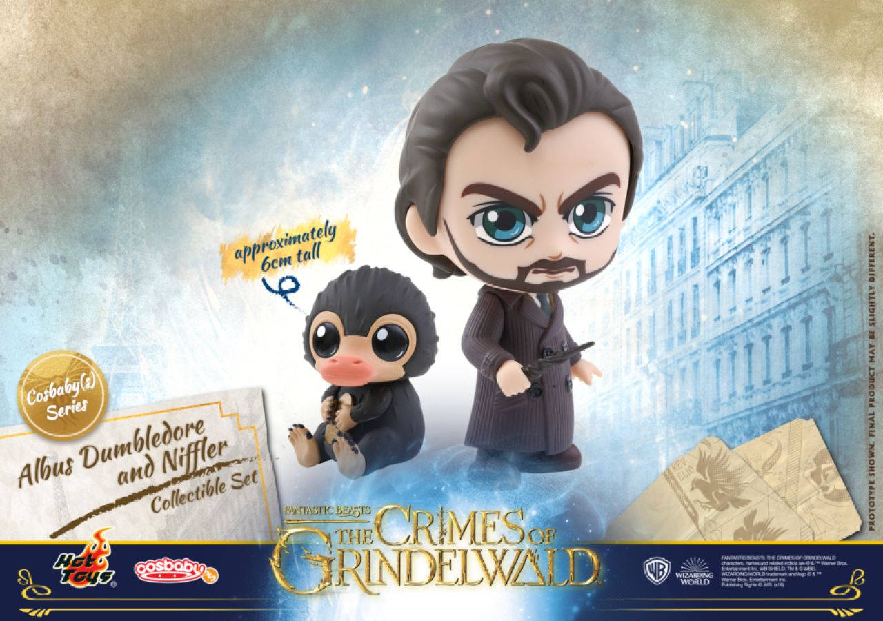 Fantastic Beasts 2: The Crimes of Grindelwald - Dumbledore & Niffler Cosbaby