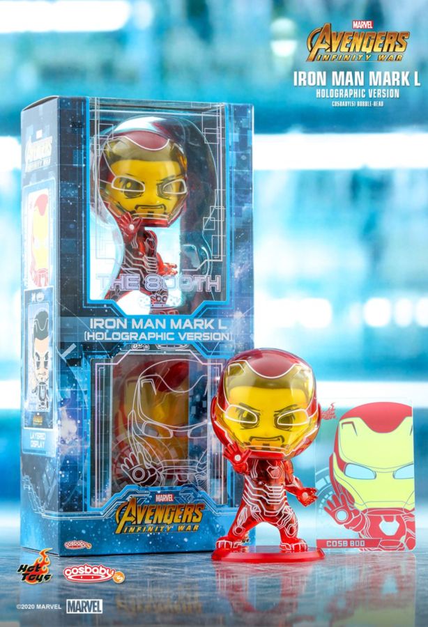 Avengers 3: Infinity War - Iron Man Mark L Hologram Cosbaby