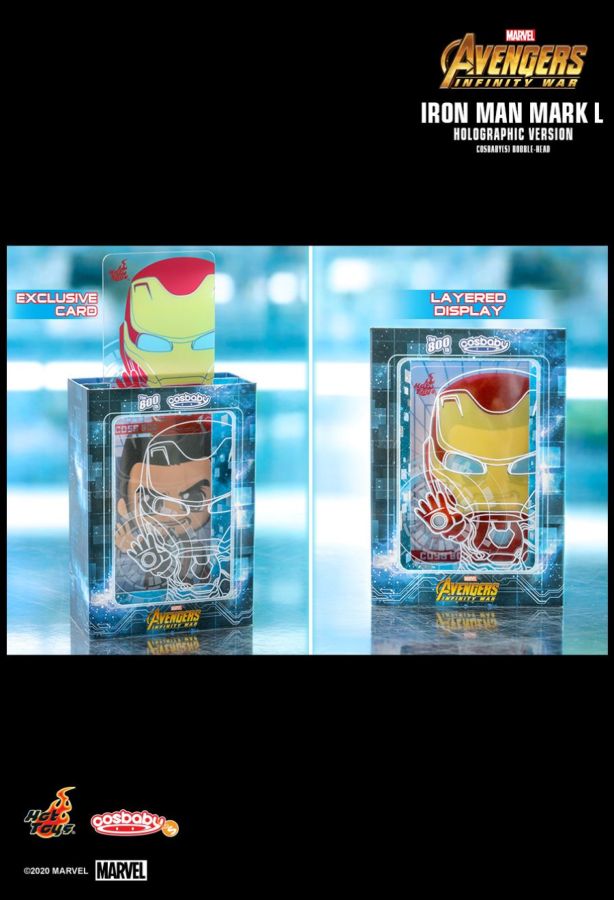 Avengers 3: Infinity War - Iron Man Mark L Hologram Cosbaby
