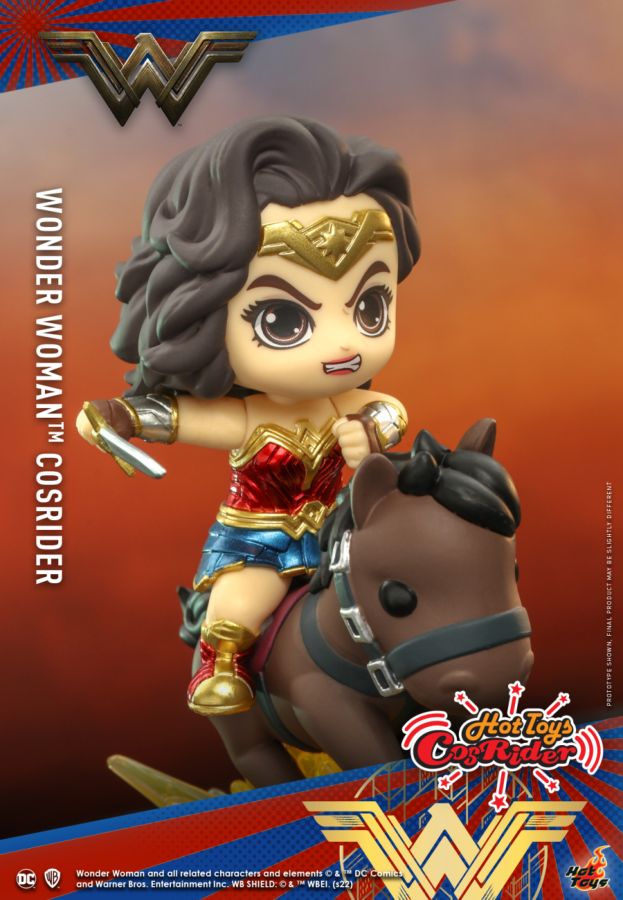 Wonder Woman - Wonder Woman on Horse CosRider