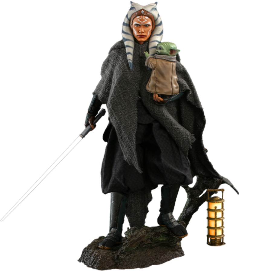 Star Wars: The Mandalorian - Ahsoka Tano and Grogu 1:6 Scale 12" Action Figure Set