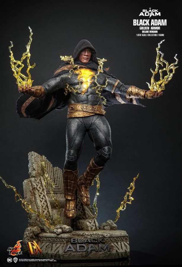 Black Adam (2022) - Black Adam Golden Armor Deluxe 1:6 Scale Action Figure