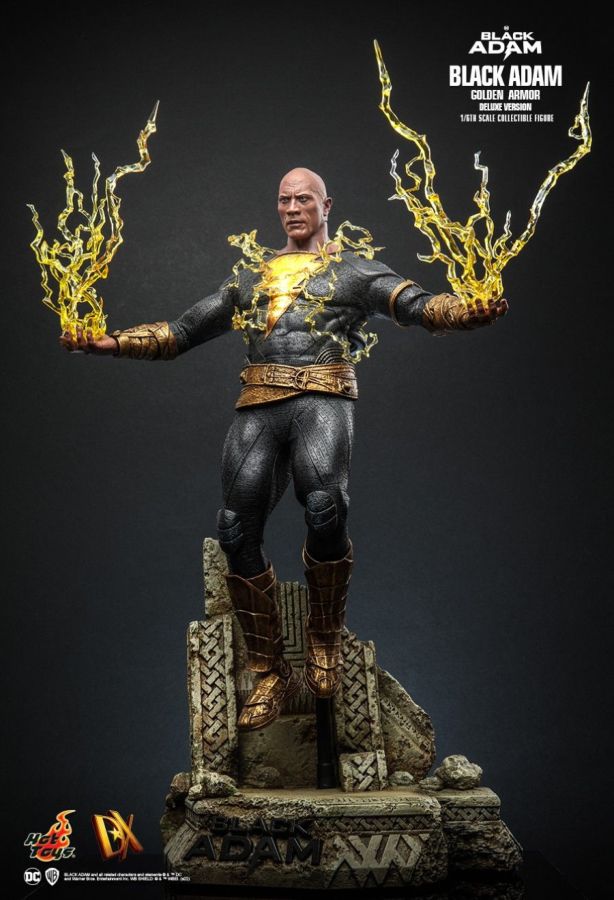 Black Adam (2022) - Black Adam Golden Armor Deluxe 1:6 Scale Action Figure