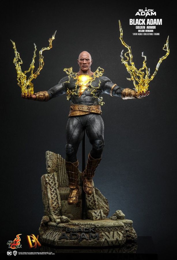 Black Adam (2022) - Black Adam Golden Armor Deluxe 1:6 Scale Action Figure