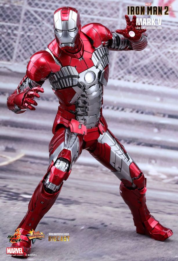 Iron Man 2 - Mark V Diecast 1:6 Scale 12" Action Figure