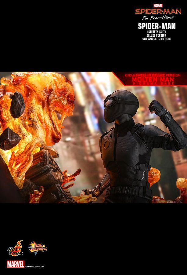 Spider-Man: Far From Home - Stealth Suit Deluxe 12" 1:6 Scale Action Figure - Ozzie Collectables