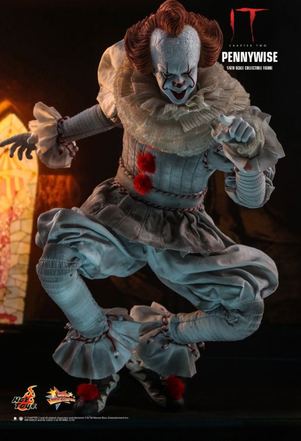 It: Chapter 2 - Pennywise with Balloon 1:6 Scale 12" Action Figure - Ozzie Collectables