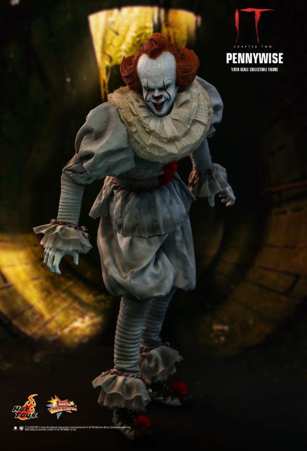 It: Chapter 2 - Pennywise with Balloon 1:6 Scale 12" Action Figure - Ozzie Collectables