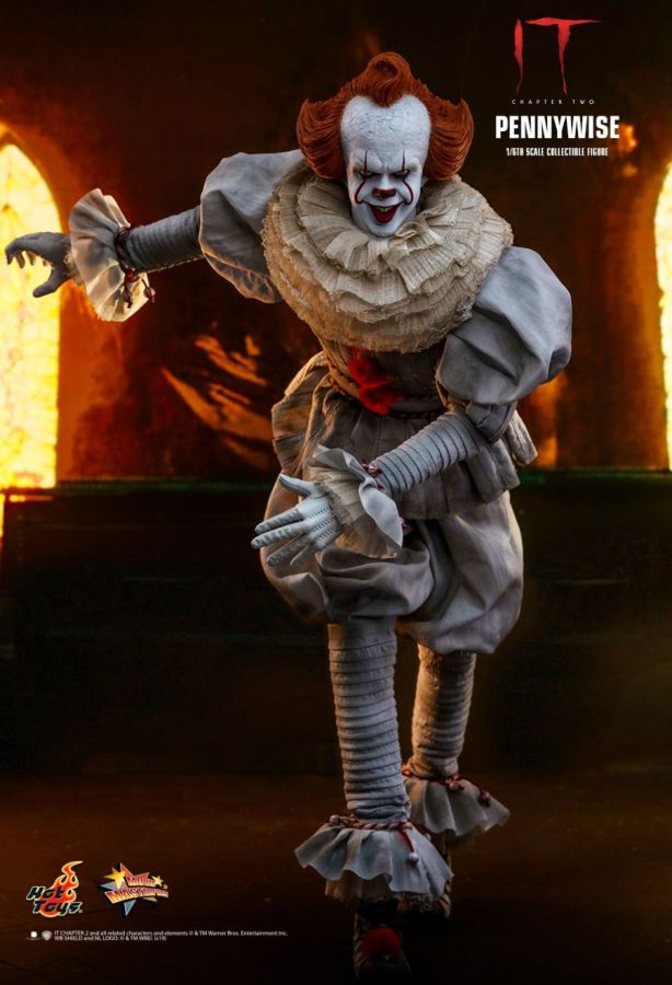 It: Chapter 2 - Pennywise with Balloon 1:6 Scale 12" Action Figure - Ozzie Collectables