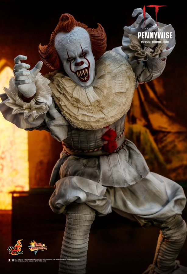 It: Chapter 2 - Pennywise with Balloon 1:6 Scale 12" Action Figure - Ozzie Collectables