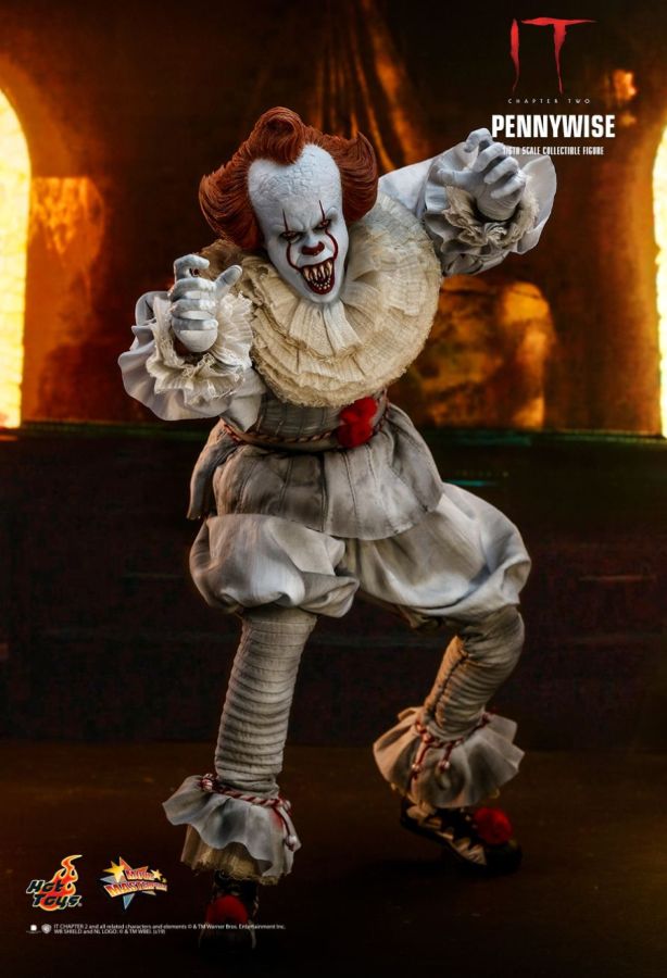 It: Chapter 2 - Pennywise with Balloon 1:6 Scale 12" Action Figure - Ozzie Collectables