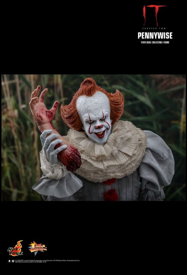 It: Chapter 2 - Pennywise with Balloon 1:6 Scale 12" Action Figure - Ozzie Collectables