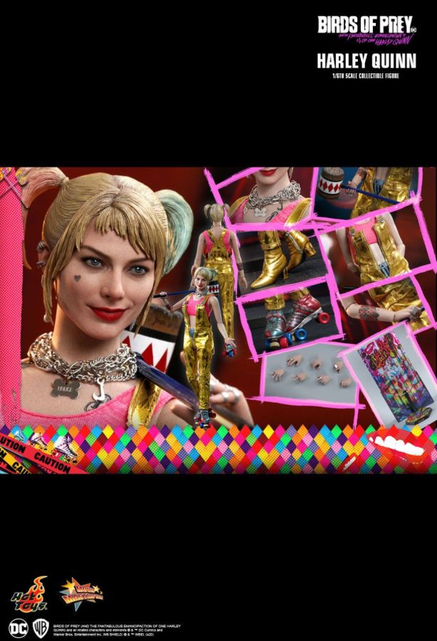 Birds of Prey - Harley Quinn 1:6 Scale 12" Action Figure - Ozzie Collectables