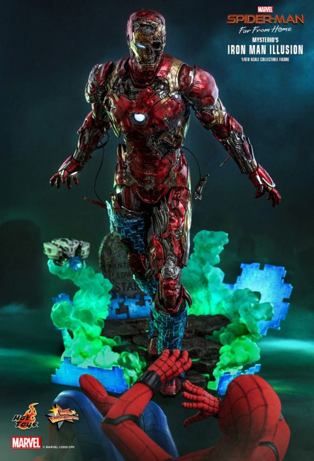 Spiderman: Far From Home - Mysterio's Iron Man Illusion 1:6 Scale 12" Action Figure - Ozzie Collectables