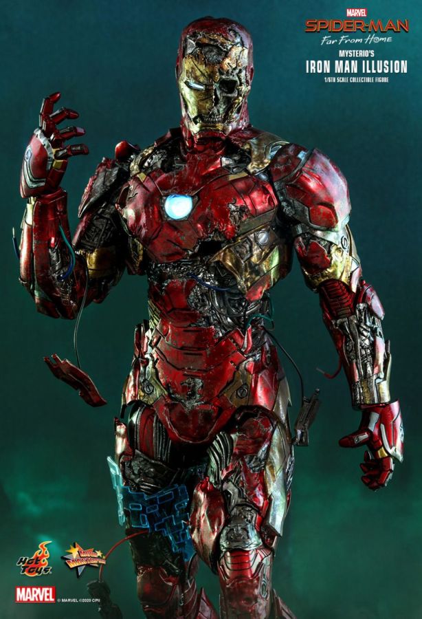 Spiderman: Far From Home - Mysterio's Iron Man Illusion 1:6 Scale 12" Action Figure - Ozzie Collectables