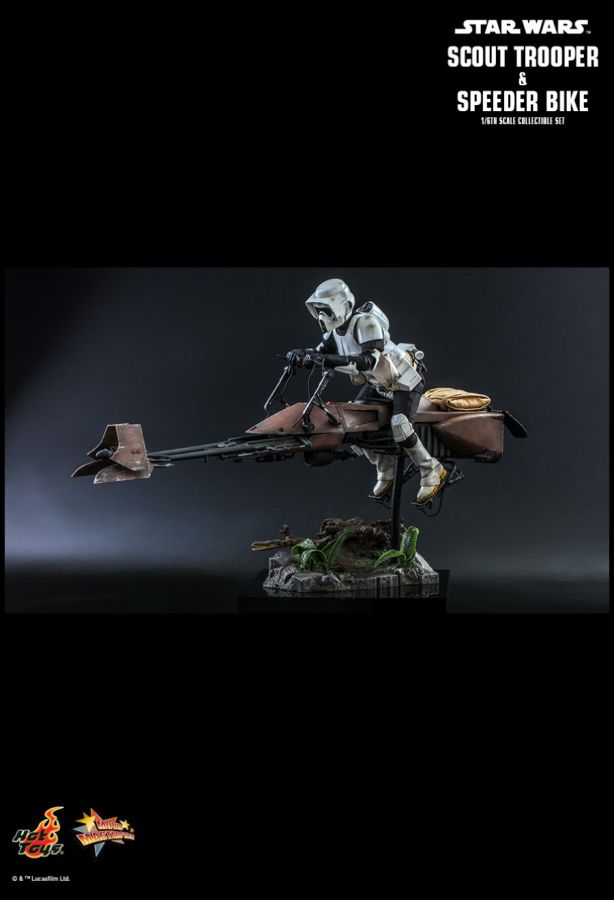 Star Wars - Scout Trooper & Speederbike Return of the Jedi 1:6 Scale 12" Action Figure
