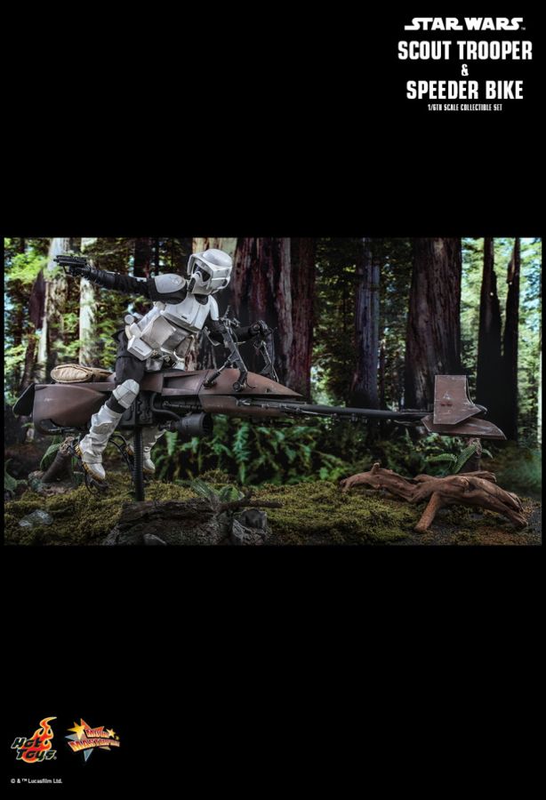 Star Wars - Scout Trooper & Speederbike Return of the Jedi 1:6 Scale 12" Action Figure