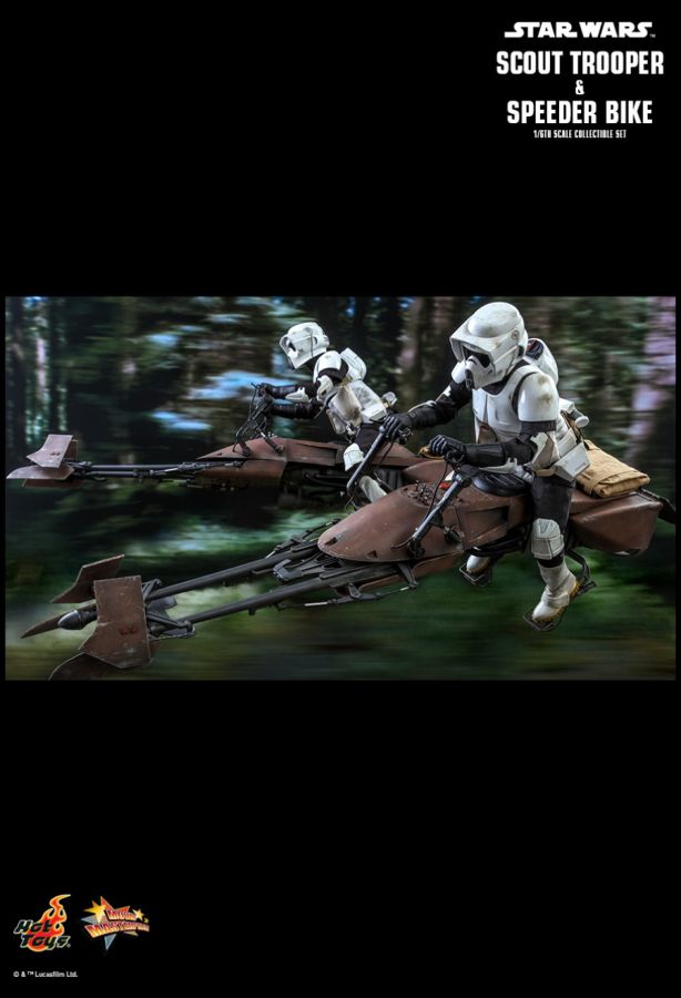 Star Wars - Scout Trooper & Speederbike Return of the Jedi 1:6 Scale 12" Action Figure