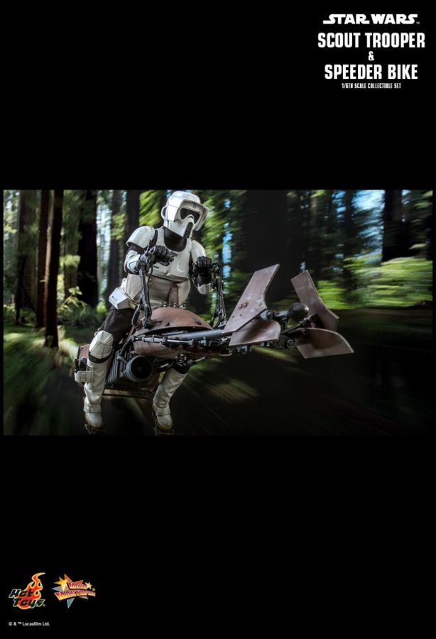 Star Wars - Scout Trooper & Speederbike Return of the Jedi 1:6 Scale 12" Action Figure