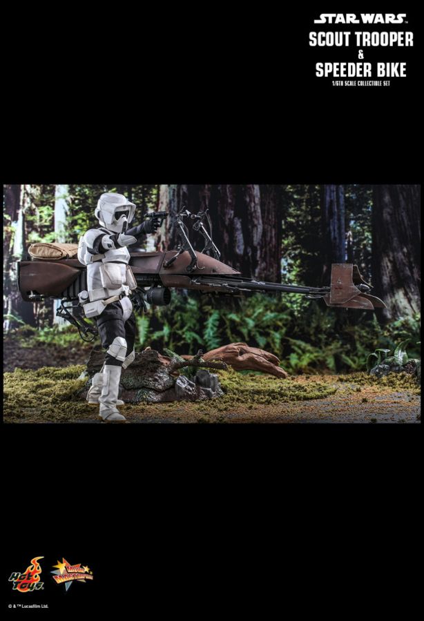 Star Wars - Scout Trooper & Speederbike Return of the Jedi 1:6 Scale 12" Action Figure